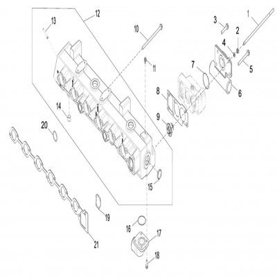 Group 28: Exhaust Manifold, continued  第28組：排氣歧管，&ldquo;GM93289,&rdquo;&ldquo;GM93285,&rdquo;&ldquo;GM91650,&rdquo;&ldquo;GM85414,&rdquo;&ldquo;GM85412,&rdquo;&