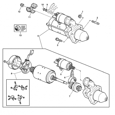 Group 30: Starting Motor, continued  第30組：起動電機，&ldquo;GM93289,&rdquo;&ldquo;GM93285,&rdquo;&ldquo;GM91650,&rdquo;&ldquo;GM85414,&rdquo;&ldquo;GM85412,&rdquo;&am