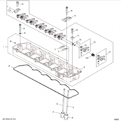 Group 49: Valve Train, continued  第49組：氣門機構“GM93289,”“GM93285,”“GM91650,”“GM85414,”“GM85412,”“GM85410,”“GM51613,”&ld