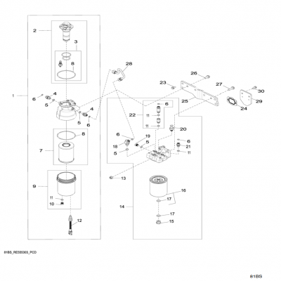 Group 81: Primary Fuel Filter, continued  第81組：燃油初級濾清器，&amp;ldquo;GM93289,&amp;rdquo;&amp;ldquo;GM93285,&amp;rdquo;&amp;ldquo;GM91650,&amp;rdquo;&amp;ldquo;GM85414,&amp